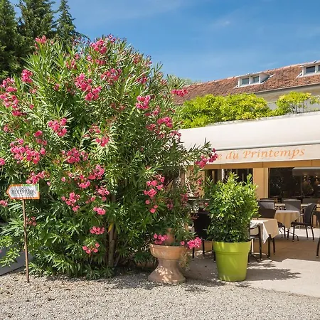 Отель Logis Le Printemps Restaurant -
